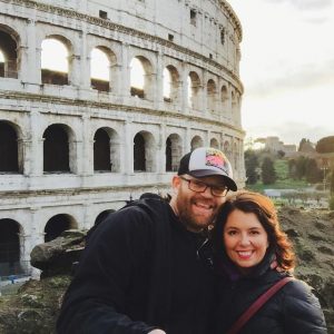 dave and ayngelina in Rome