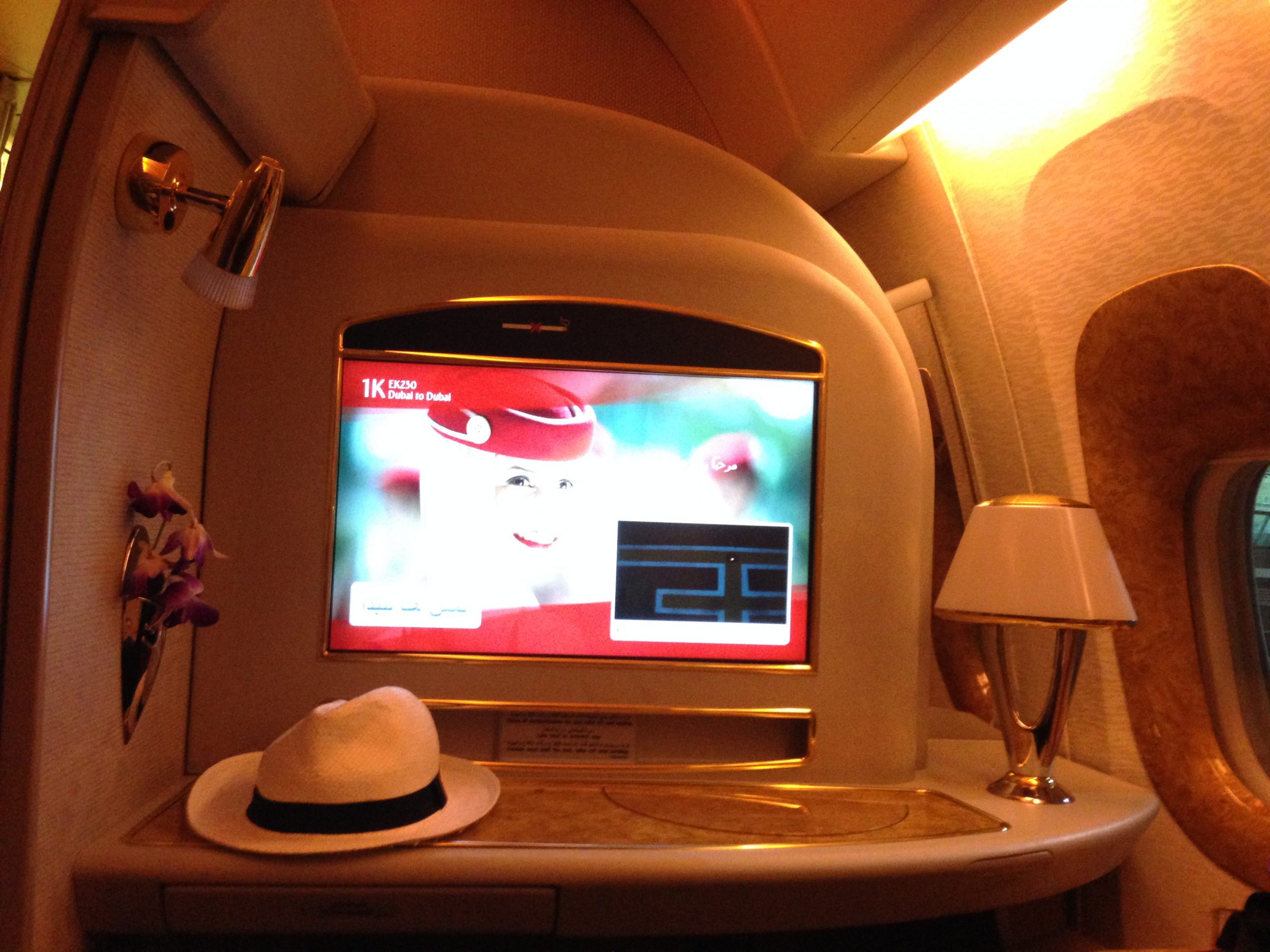 Epic Flying!  Emirates First Class Suite